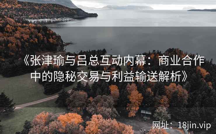 《张津瑜与吕总互动内幕：商业合作中的隐秘交易与利益输送解析》