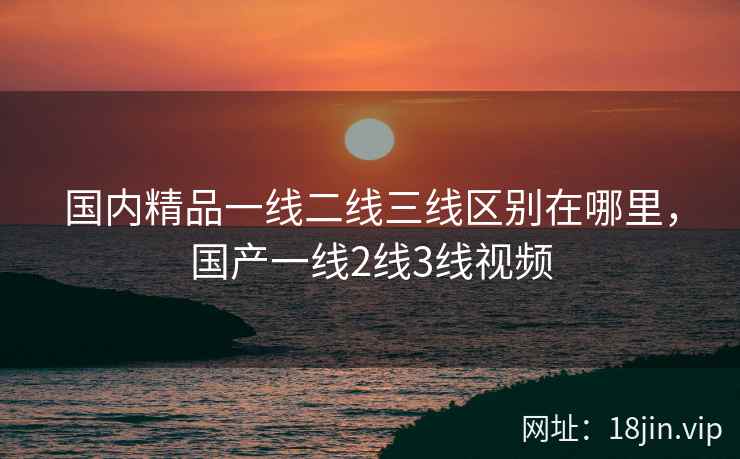 国内精品一线二线三线区别在哪里，国产一线2线3线视频