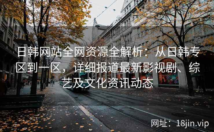 日韩网站全网资源全解析：从日韩专区到一区，详细报道最新影视剧、综艺及文化资讯动态