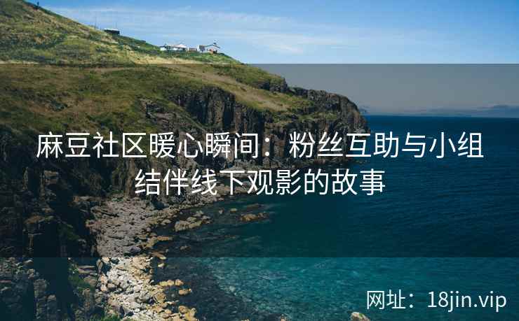 麻豆社区暖心瞬间：粉丝互助与小组结伴线下观影的故事